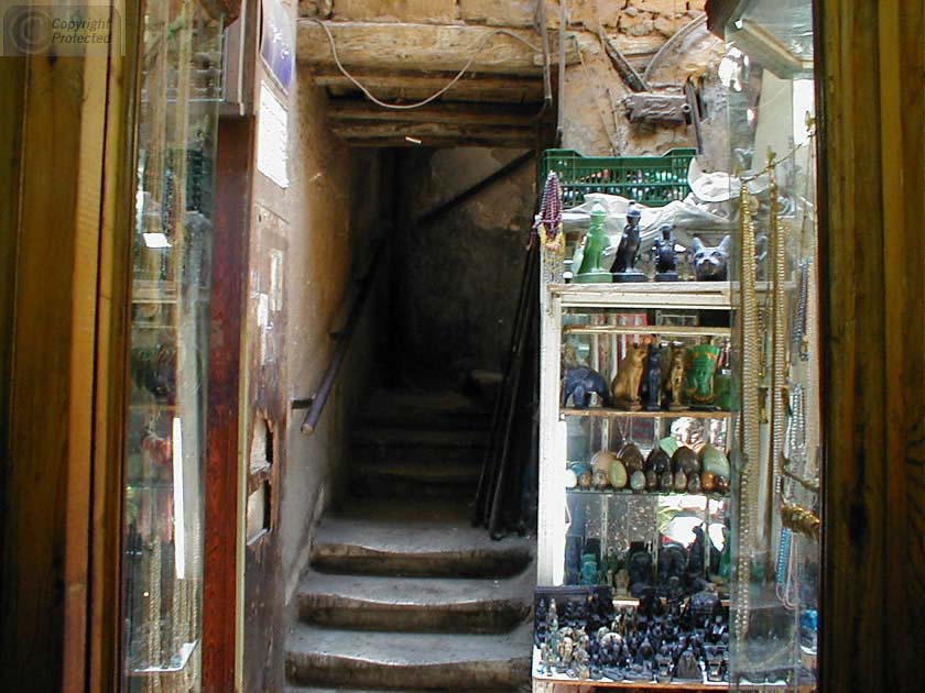 Stairway in the Khan al Khalili Market